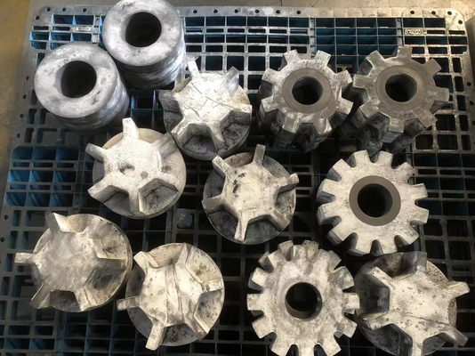 El eje del rotor de grafito con recubrimiento anti-oxidante para la fusión de grafito artificial de aluminio