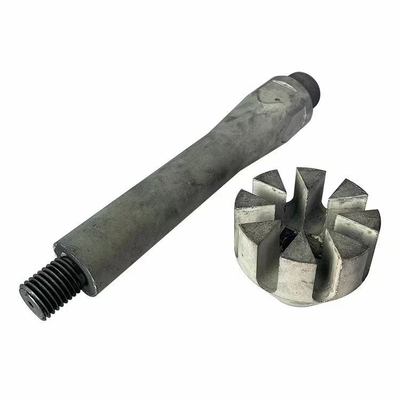 Rotor y eje de grafito DC-1.85 personalizables con excelente resistencia a la oxidación