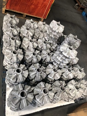 DC-1.85 Densidad 1.72 1.85 Rotor de grafito de carbono para grafito extrudido de aluminio