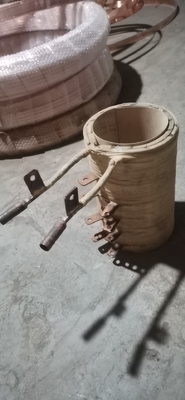 Bobinas de carbono y chaleco de agua para materiales refractarios de ladrillos de moho de pelado personalizado