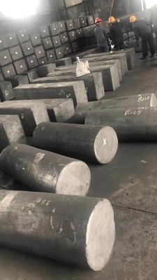 Morfología del cristal de escamas GR-165 Varilla de grafito 1.6-1.65 g/cm3 para aplicaciones industriales