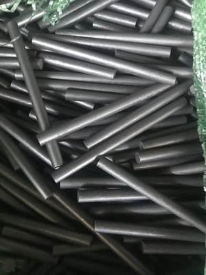 Varilla de grafito auto lubricante tamaño pequeño 3-20 mm con morfología cristalina