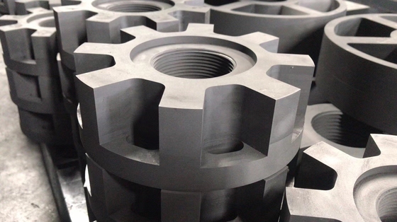 Eje de rotor de grafito de alta temperatura para desgasificación de aluminio fundido Diseño personalizado