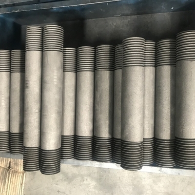 Eje de rotor de grafito de alta temperatura para desgasificación de aluminio fundido Diseño personalizado