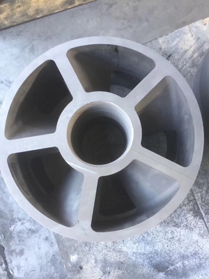 DC-1.85 Material de grafito Rotor isostático de grafito para un rendimiento de desgasificación preciso