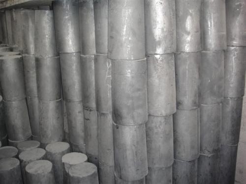 Varilla de grafito extrudida de grado industrial 1.75g con morfología de cristal de grafito en escamas