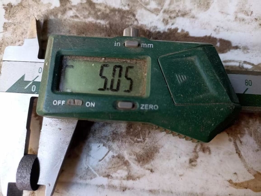 Electrodo de varilla de disco de grafito de 6*150 mm para equipos Spectroil de grado industrial