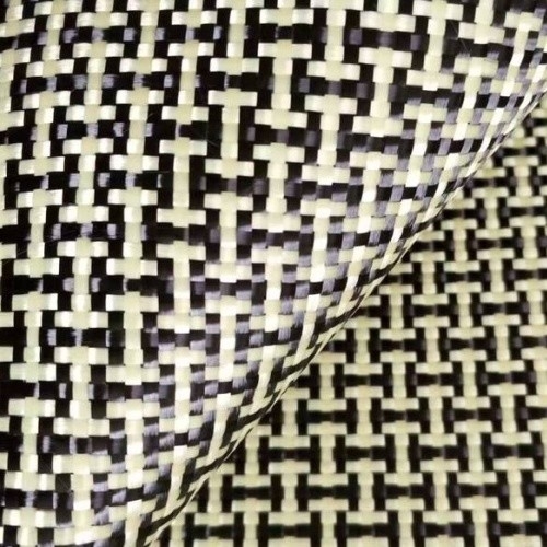75% de fibra de carbono 25% de Kevlar Fibra de tejido híbrido estructura La elección ideal para los productos