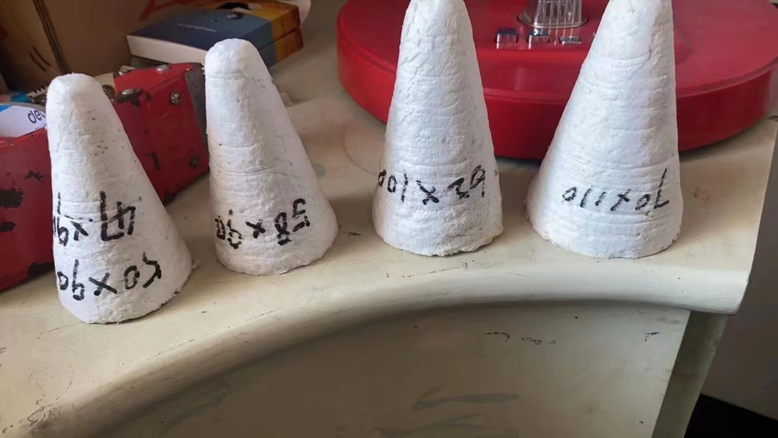 50*90 Enchufe de asbesto hecha de fibra cerámica para su resistencia al calor y durabilidad