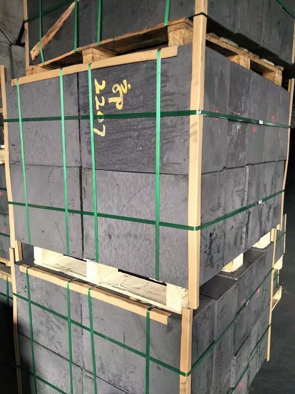 Alta porosidad 8-10 micrones Tamaño de grano 1.91 Densidad EDM-1.91 Grafito 550*410*250mm