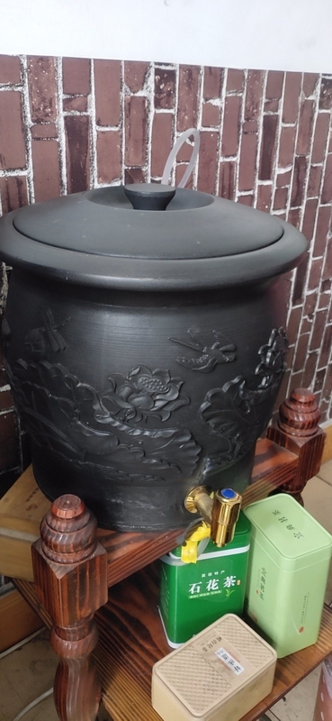 DC-1.85 Pot de té de grafito para beber personalizado y acepta el pago en USD