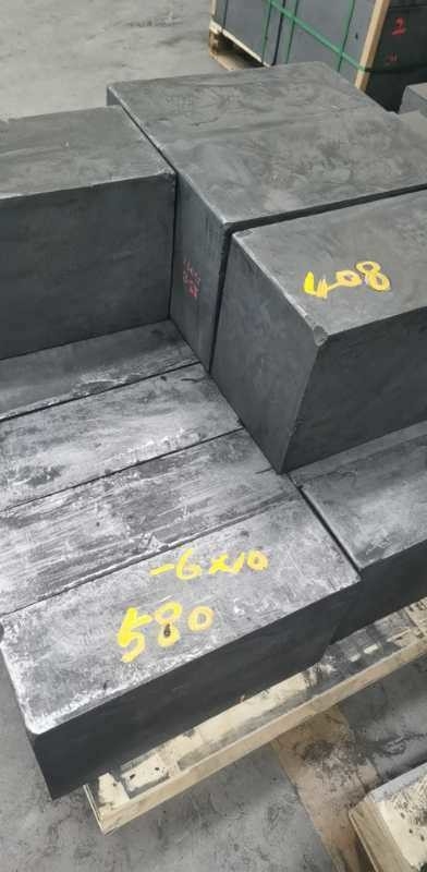 Densidad de grafito moldeado 1,80 g 1,85 g 1,91 g/cm3 Bloque de grafito para EDM Varilla de grafito