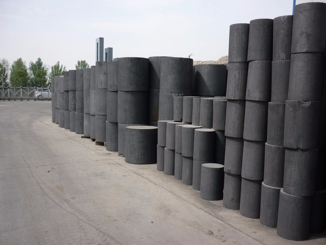 100% Densidad de carbono 1,60 g/cm3 0,8 mm Bloque y varilla de grafito para aplicaciones industriales