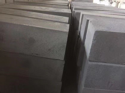 Bloque de grafito isostático de grafito en hojas con 100% de carbono y tamaño de grano de 10 micras