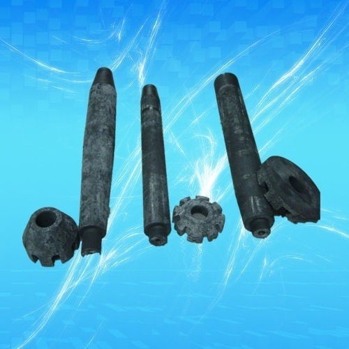 Rotor de grafito de antioxidante de carbono para desgasificación de aluminio en GR-1 asequible.72