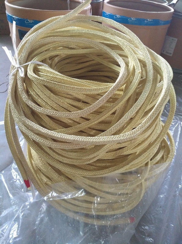Embalaje de PTFE de grafito con esquinas de fibra de kevlar para satisfacer los requisitos del cliente