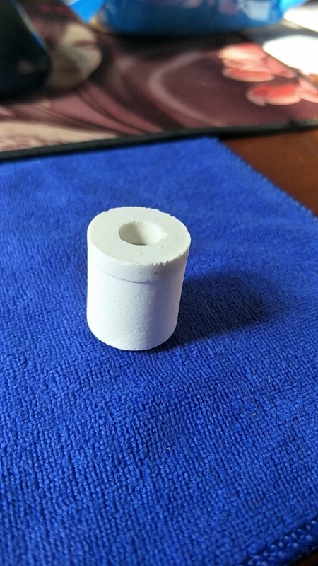 1.7g Densidad a granel Crucible cerámico de azufre de carbono para análisis de C y S de materiales instantáneos