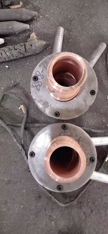 Bobinas de carbono y chaleco de agua para materiales refractarios de ladrillos de moho de pelado personalizado