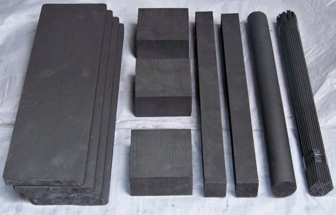 100% de carbono de vibración de la varilla de grafito para las herramientas de diamante de formación de la forma de grafito extrudido